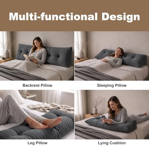 Headboard Pillow King, Triangle Pillows - Image 3