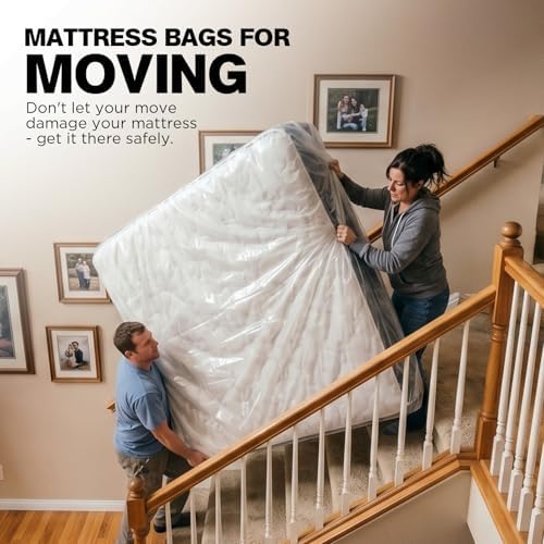 2 Pack Twin & Full Plastic Mattress Bags - Image 3