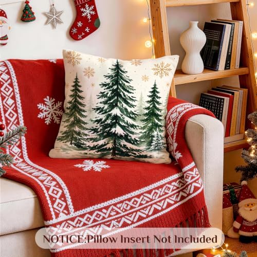 18x18 Throw Pillow Covers Square Cushion Cases Decorative Set of 4 - Image 7