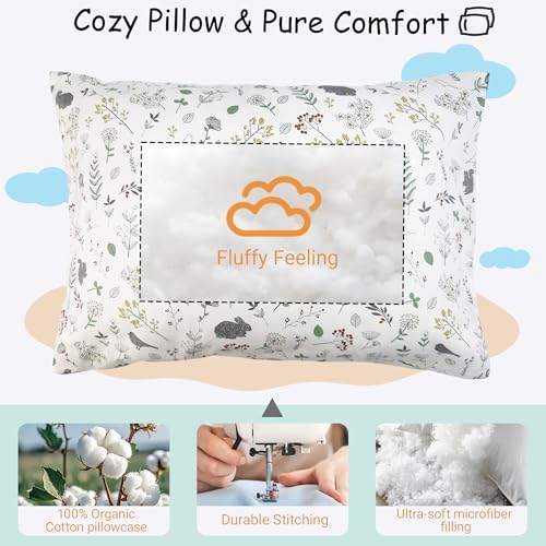 ZPECC Toddler Pillow with Pillowcase - Image 5