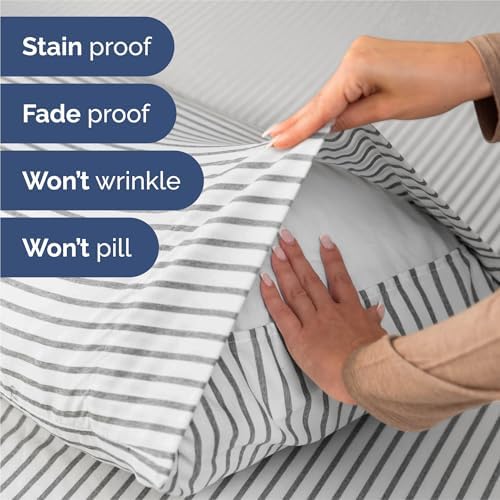 Split King Size 5 Piece Sheet Set - Image 5