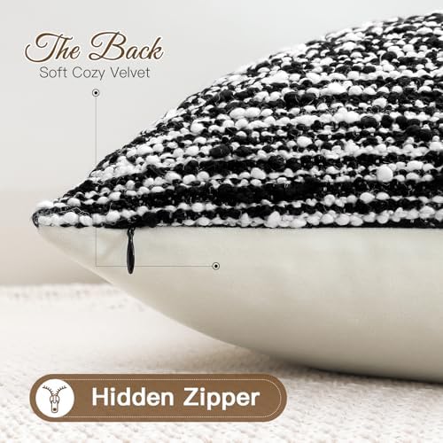 Artscope Throw Pillow Cover 20x20 Super Thick Body Pillow Cover Decorative - Image 4