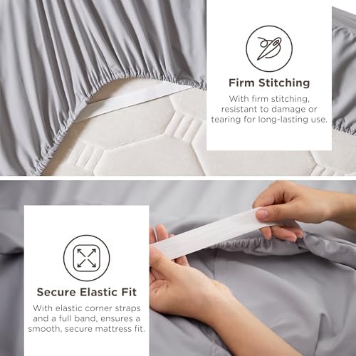 Bedsure Deep Pocket Queen Sheets Set - Image 4