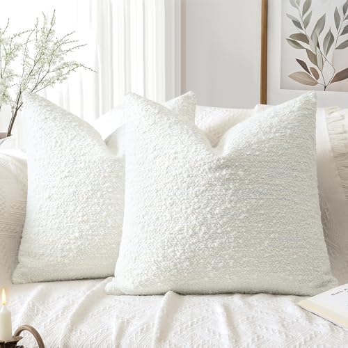 Artscope Throw Pillow Cover 18x18 Inch Set of 2 Super Thick Pillow Cover by Artscope