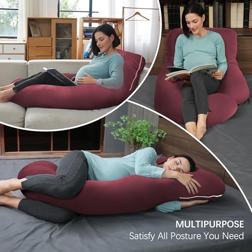 MOON PARK Pregnancy Pillows for Sleeping - Image 6