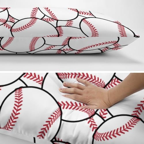 Baseball Body Pillow Pillowcase Classic Baseball Sports Long Body Pillow Cover - Image 4