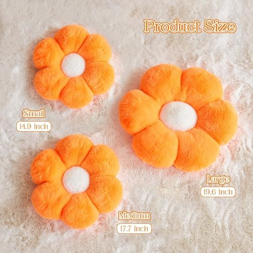 Kcvvcr Flower Pillow Cute Decorative Throw Pillow - Image 2
