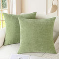 CaliTime Decorative Couch Throw Pillow Covers 26 X 26 Inches Sage Green by CaliTime
