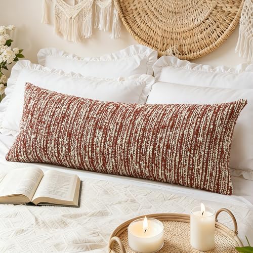 Artscope Lumbar Throw Pillow Cover 14x36 Super Thick Body Pillow Cover - Image 4