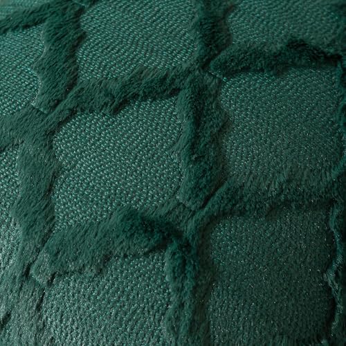 Set of 2 Soft Moroccan Throw Pillow Covers 16x16 Inch Plush Boho Decorative - Image 4