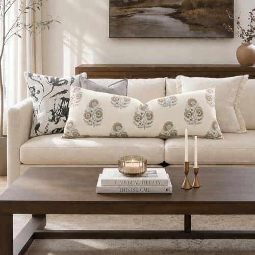 Vintage Floral 12x24 Lumbar Pillow Cover - Image 5