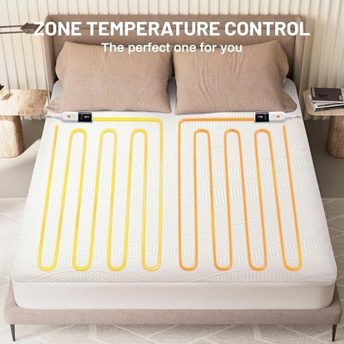 Texciting Heated Mattress Pad Queen Size, Bed Warmer - Image 3
