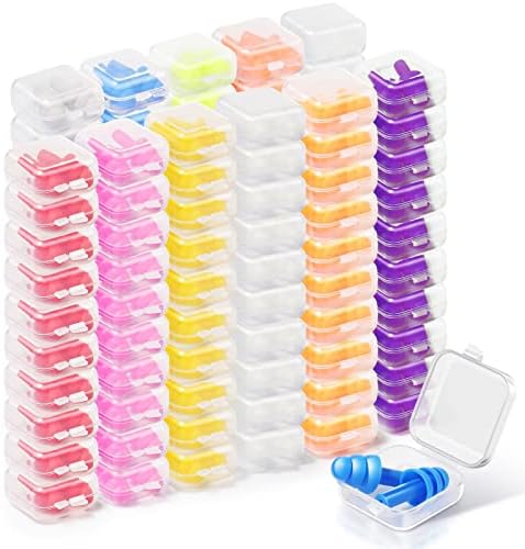 Tondiamo 150 Pairs Ear Plugs Bulk Individually Wrapped Earplug by Tondiamo