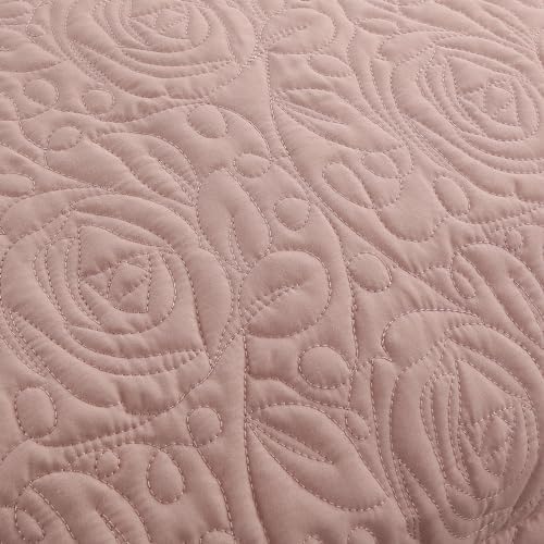 MarCielo 2-Piece Embroidered Pillow Shams, Decorative Microfiber Pillow Covers - Image 6