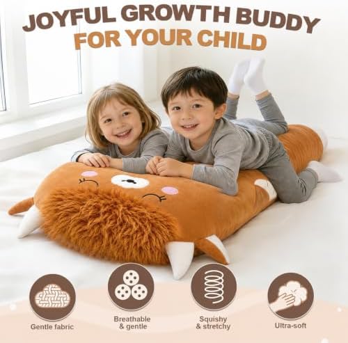 47x23 inch U Shaped Long Plush Body Pillows - Image 6