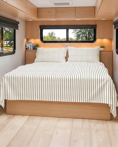 Short Queen Size 4 Piece Bed Sheet Set by CGKUnlimited