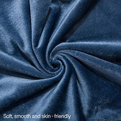 NTBAY Velvet Body Pillow Cover, 20 x 54 - Image 3
