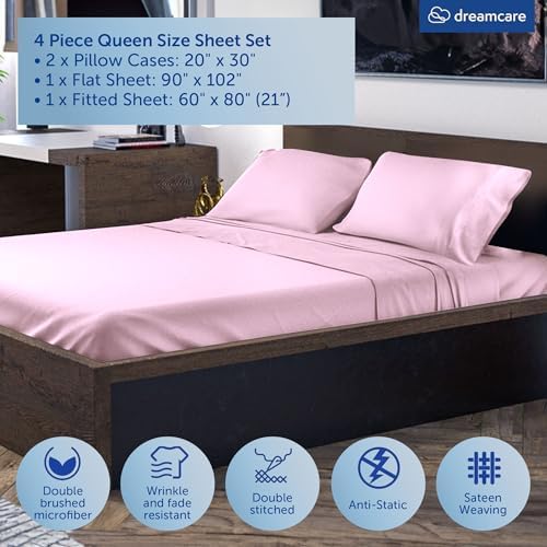 DREAMCARE King Size Sheets Set - Image 6