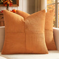 MIULEE Fall Burnt Decorative Throw Pillow Covers by MIULEE