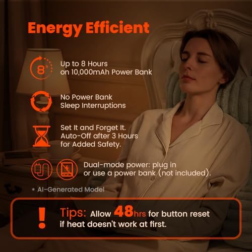 Amélie Home Heated Faux Fur Reading Pillow 3 Temperature Backrest - Image 2