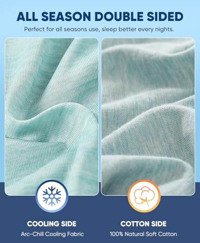 LUXEAR 2 Pack Cooling Pillow Cases - Image 5