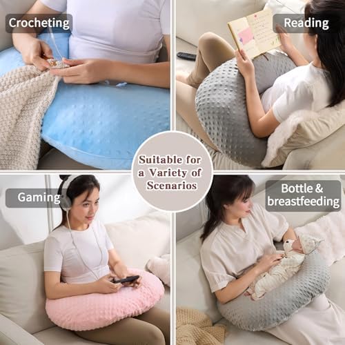 Reading Pillow for Gaming Reading Crochet, U Shaped Arm Support Pillow - Image 2