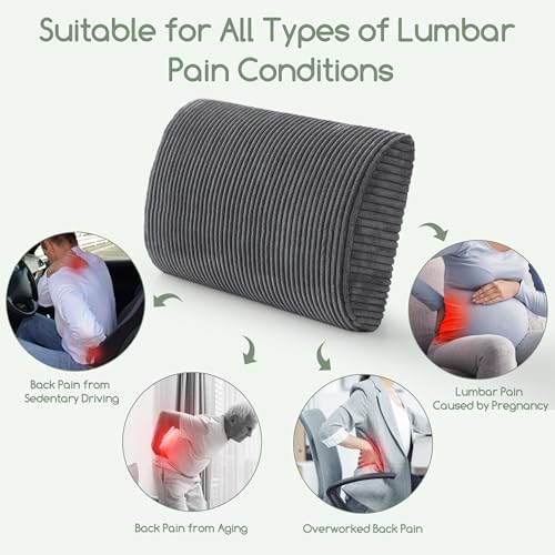 Lumbar Support Pillow for Recliner Chair/Accent Chair/Couch, Extra Large Memory - Image 6