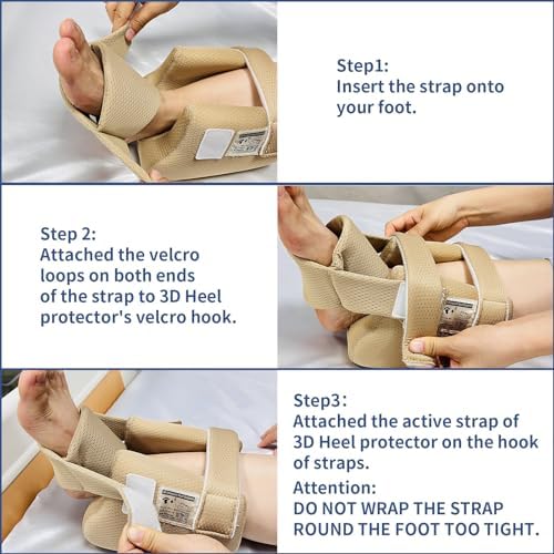 Add-on Secure Strap Prevent 3D Heel Protector from Shifting or Falling Off - Image 6