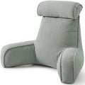 Corduroy Reading Pillow for Sitting Up, Bed Rest Pillow by Ailuteie