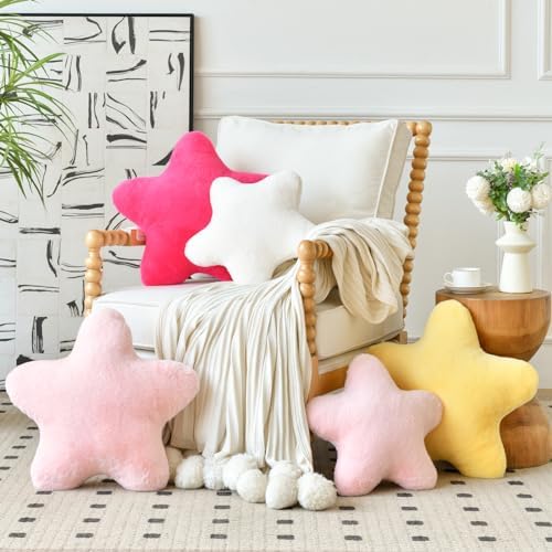 Star Pillow, Decorative Throw Pillows - Image 3