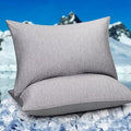 HOMFINE Cooling Pillowcases for Hot Sleepers Standard Set of 2 by HOMFINE
