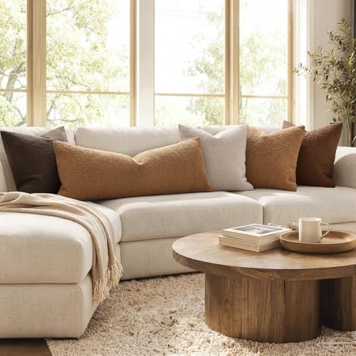MIULEE Textured Boucle Lumbar Pillow Cover - Image 5