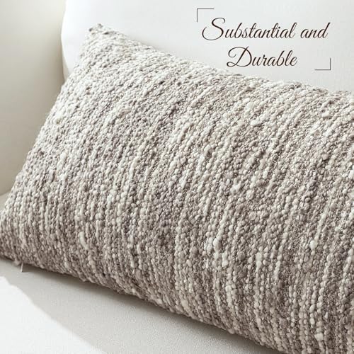 Artscope Lumbar Throw Pillow Cover 12x20 Inch Set of 2 Super Thick Pillow Cover - Image 3