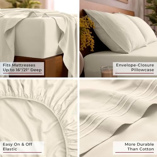 Mellanni Iconic 4-Piece Sheet Set - Image 5