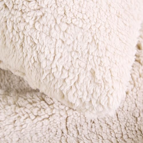 Reafort Ultra Soft Sherpa Body Pillow Cover/Case - Image 6