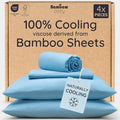 Bambaw Full Sheet Set 4pcs – 100% Viscose Derived from Bamboo Cooling Sheets by Bambaw