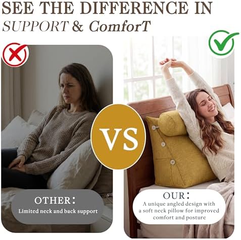 Adjustable Bed Wedge Reading Pillow - Image 4