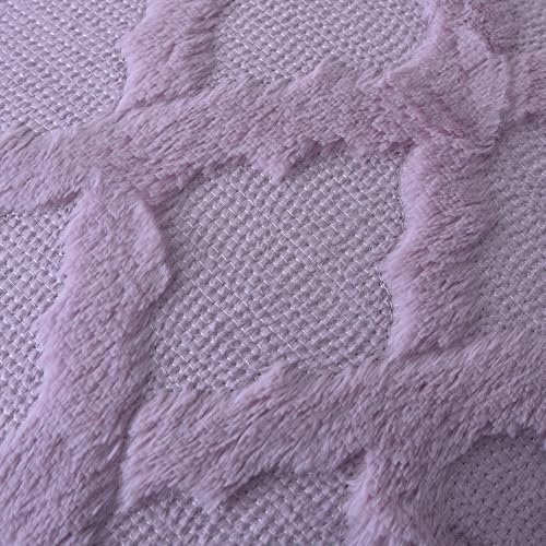 Set of 2 Soft Moroccan Throw Pillow Covers 18x18 Inch Plush Boho Decorative - Image 3