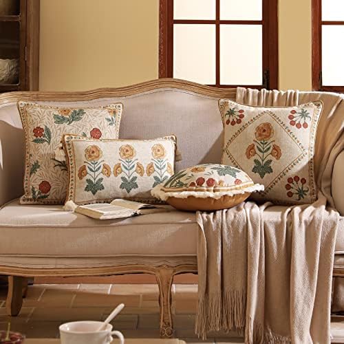 patdrea French Vintage Linen Throw Pillow Cover - Image 5