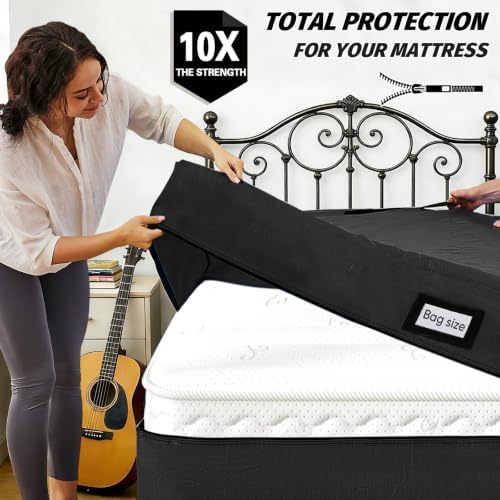 Mattress Bags for Moving and Storage, BETU Waterproof Mattress Protector Twin - Image 4