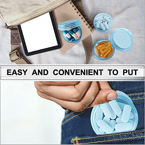 Small Pill Box, Daily Mini Pill Organizer Portable - Image 5