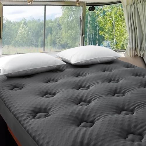 Hansleep RV Short Queen Mattress Topper Memorry Foam, Camping Queen Foam by Hansleep