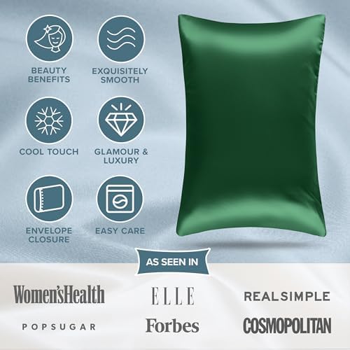 Bare Home Satin Pillowcases Envelope - Image 4