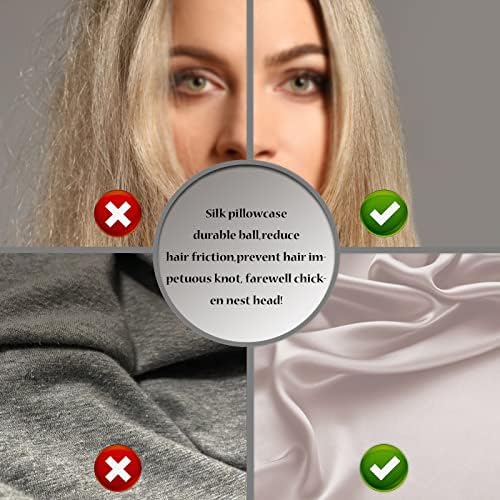 Silk Pillow Cases 2 Pack, Soft Breathable and Sliky Queen Size Pillow Cases Set - Image 5