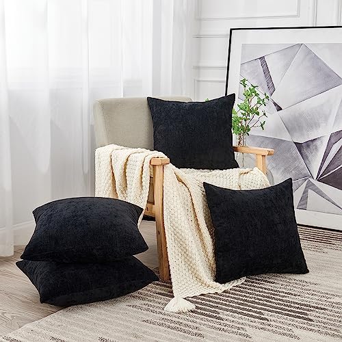 GAWAMAY Decorative Square Throw Pillow Covers 18"x18" Inch Set of 4, Super Soft - Image 2
