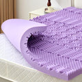 SINWEEK 2 Inch 7-Zone Memory Foam Mattress Topper Twin Size, Soft Mattress Pad by SINWEEK