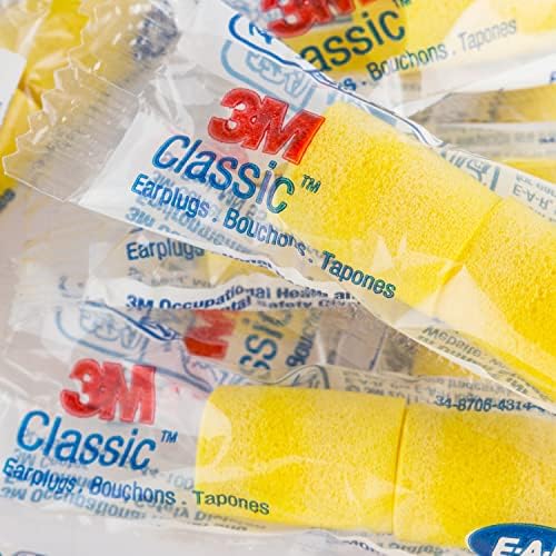 3M Ear Plugs, E-A-R Classic 312-1201, Disposable, NRR 29 - Image 2