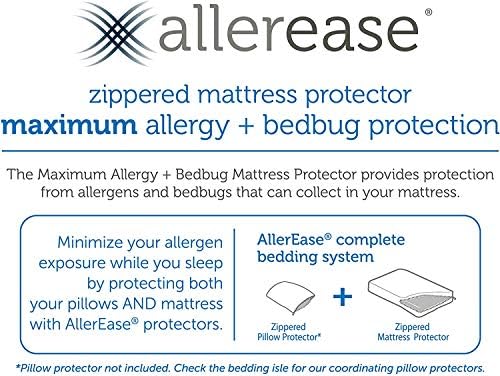 AllerEase Maximum Allergy Mattress Protector, King Size - Image 3