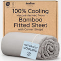 Bambaw 100% Viscose Derived from Bamboo Fitted Sheet King Size Only, Cooling by Bambaw