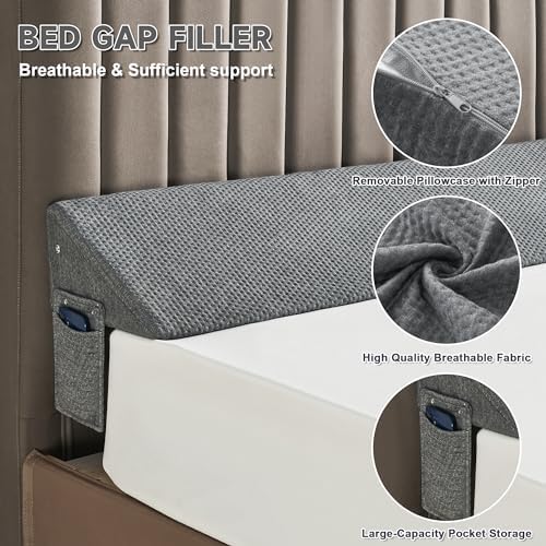 IFNOW Queen Size Bed Wedge Pillow - Image 4